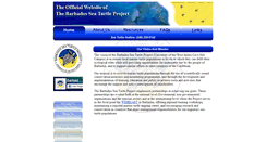 Desktop Screenshot of barbadosseaturtles.org